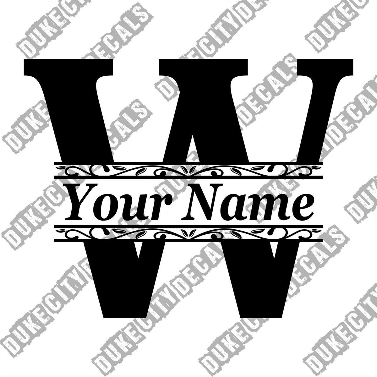 dukecitydecals's tweet image. Letter W Initial Monogram Family Name Vinyl Decal Sticker - Personalized Floral Name Decal tuppu.net/f45b9443 #DukeCityDecals #Etsy #InitialW