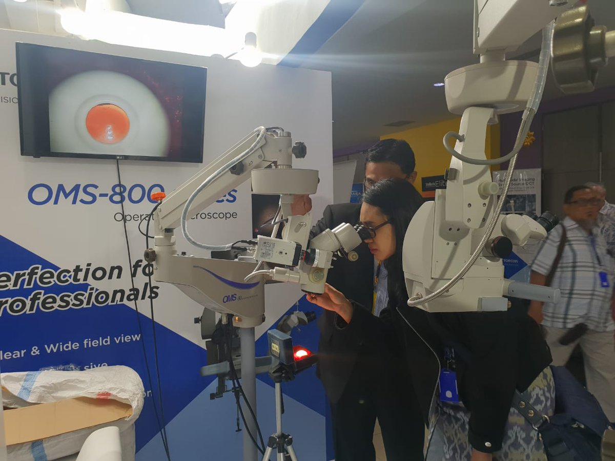 topconeyecareid's tweet photo. Day 1 in Topcon Experience Booth during 43rd IOA Annual Scientific Meeting at Padang
Come and feel the best experience with our products only at Topcon Experience Booth & don't forget to get your special door prize
#topcon
#topconeyecareindonesia
#pitperdami2018
#perdami https://t.co/8RlqnjS0nN