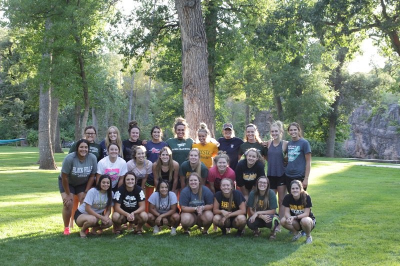 Had a great welcome back picnic with some grilled goodies and sand volleyball action. So excited to see what this group brings to the field! #SwarmUp #fearthesting #RollHive #serveothersfirst