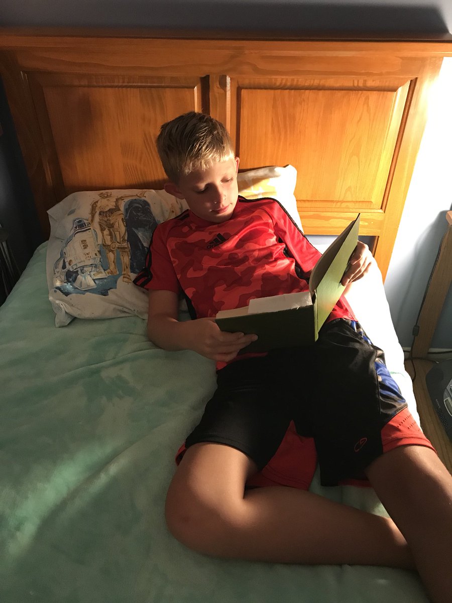 Cooper likes to read on his bed <a href="/5Clark_FGC/">Heather Clark</a>