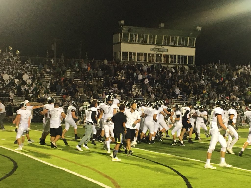 WestOttawaHS's tweet photo. WO wins 42-41 in double OT!! #MakeEmSayWO https://t.co/VHn7Isret3