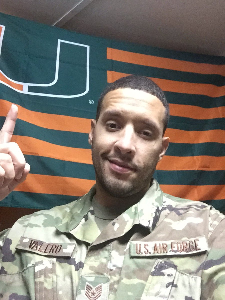 JLValero81's tweet photo. I might physically be out of country but I’m gonna be in Dallas in every other way come Sunday Night when we tear up LSpooo.... #GOCANES #MiamiHurricanesFootball #BeatLsu #DeployedLife #Tanboyz https://t.co/SJxsMj1Acs
