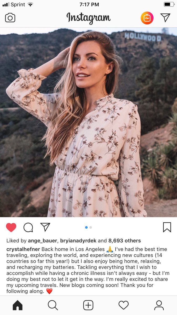 She’s baaaaaack in the US! @crystalhefner 😘😘