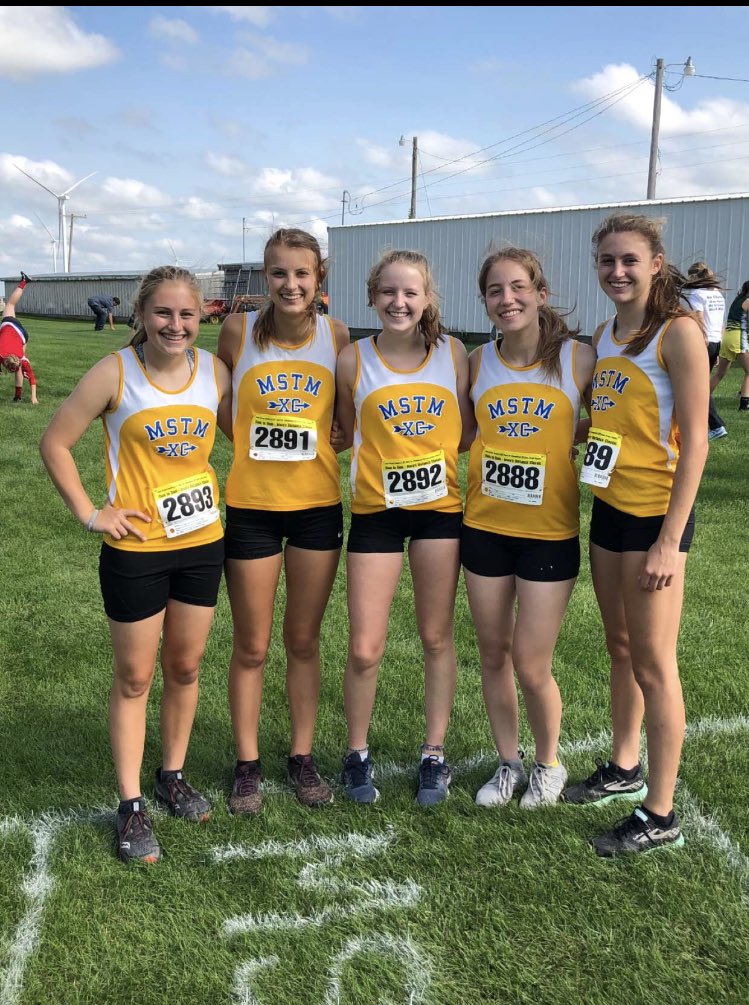 mstmrunning's tweet image. A great first meet for the MstM XC team @ WCV!! Varsity boys placed 4th as a team, Varsity girls placed 7th. Jacob Wenck placed 15th and Skylyr Stewart placed 14th!! Great work Blue Devils!