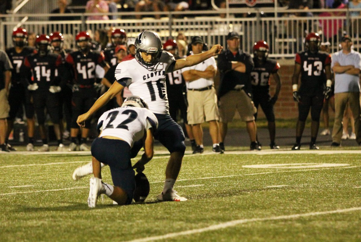 Clover High School (@chs_blueeagles) on Twitter photo Boom! Our guy <a href="/nicsciba/">Kick Sciba</a> bangs his first college field goal for <a href="/WakeFB/">Wake Forest Football</a> #BlueEagleNation Boom! Our guy <a href="/nicsciba/">Kick Sciba</a> bangs his first college field goal for <a href="/WakeFB/">Wake Forest Football</a> #BlueEagleNation