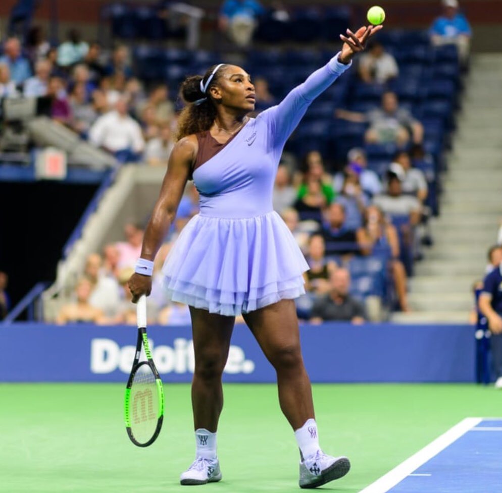 ladyhawkerfinds's tweet photo. @JenforSC Being denied to wear black compression sports leggings, @serenawilliams certainly got the last laugh by wearing this beautiful TuTu.
Bravo, Serena!
#TeamSerena #TeamAlize #SerenaIsBack
You know what they say about a woman scorned? https://t.co/LoJKZN6NoS