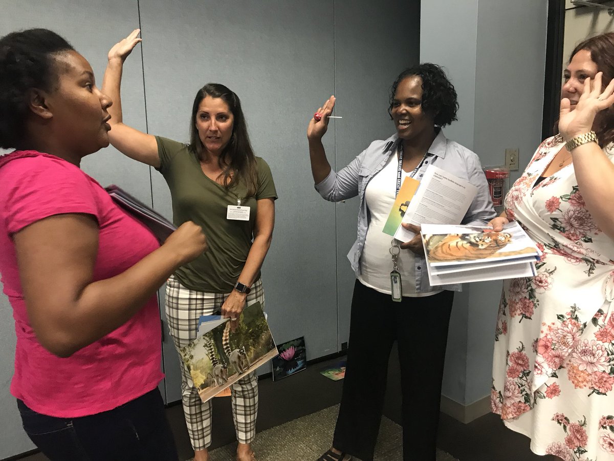 VBPreK's tweet image. Great CLASS training for our VPI+ schools. #KnowWhy @dspringses @CPES4LIFE @vbHolland