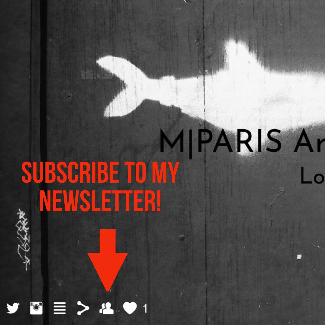 mparisart's tweet image. Want to know the biggest news? Subscribe to my #newsletter! You’ll find the #subscribebutton in the left corner of my homepage. #mparisart #news #upcomingprojects #events