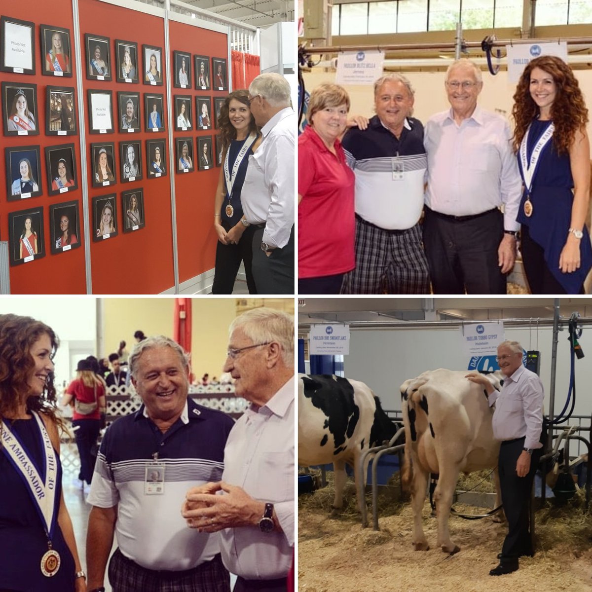 The Honourable Ernie Hardeman, Ontario's Minister of Agriculture, Food and Rural Affairs came to visit us yesterday. What a pleasure it was to meet a Minister who can connect so well with producers as he himself grew up on a farm and created a business in the feed industry!