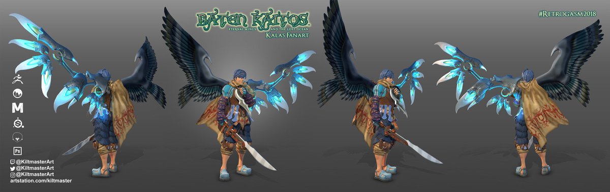 Kilthgar's tweet photo. KALAS IS FINISHED! To check out the full spread, images and #model #turntable check out my #artstation at https://t.co/y4W180dbKG
I loved working on this project and can't wait to start the next! A big thank you to all my Twitch Fam!
#twitch #art #retrogasm2018 #3dart #zbrush https://t.co/tQSj6Tttcq