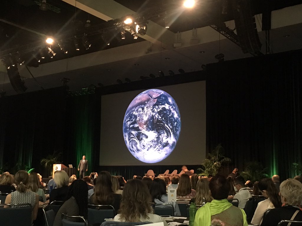 amykessler3's tweet photo. "The Stone Age didn't end because we ran out of stones, the Stone Age ended because something better came along" @algore getting [climate] real  #mustwechange #canwechange #willwechange @ClimateReality https://t.co/XzBMfasVQa