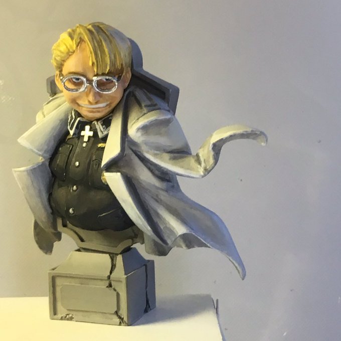 特価商品 ガレージキットワンフェス 少佐 胸像 F Face ヘルシング Hellsing コミック アニメ Oitalianorestaurante Com Br