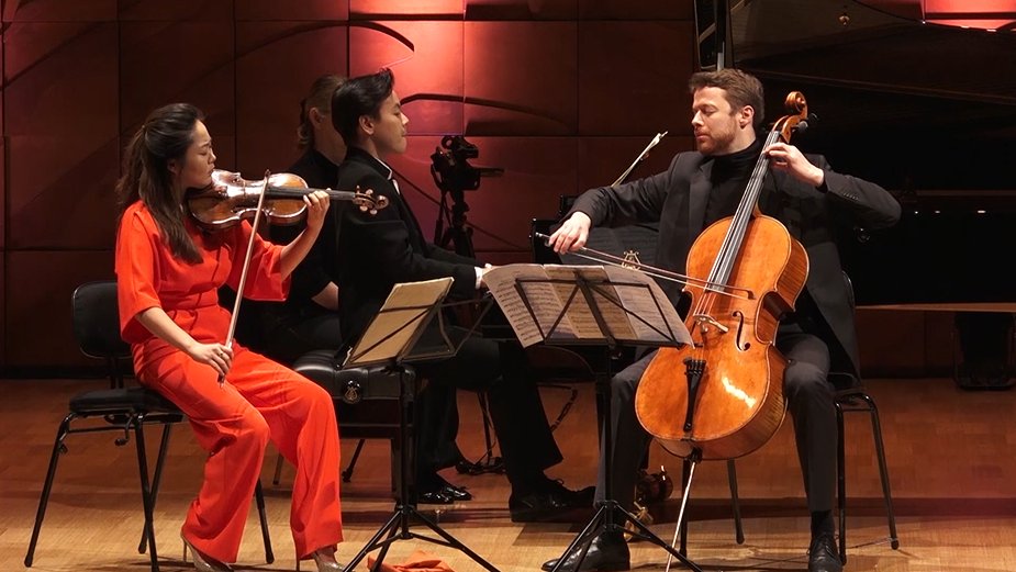 MICMCompetition's tweet photo. This week, we bring you Trio Gaon's riveting grand final performance that earned them second place in our Piano Trio division. Their superb take on #Ravel's Piano Trio in A Minor will ease you into the weekend, so dive on in: https://t.co/FCTZtNo7kv https://t.co/Mt4la95CCl
