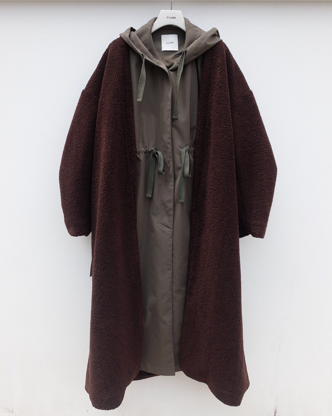 CLANE 新品 military layerboa coat