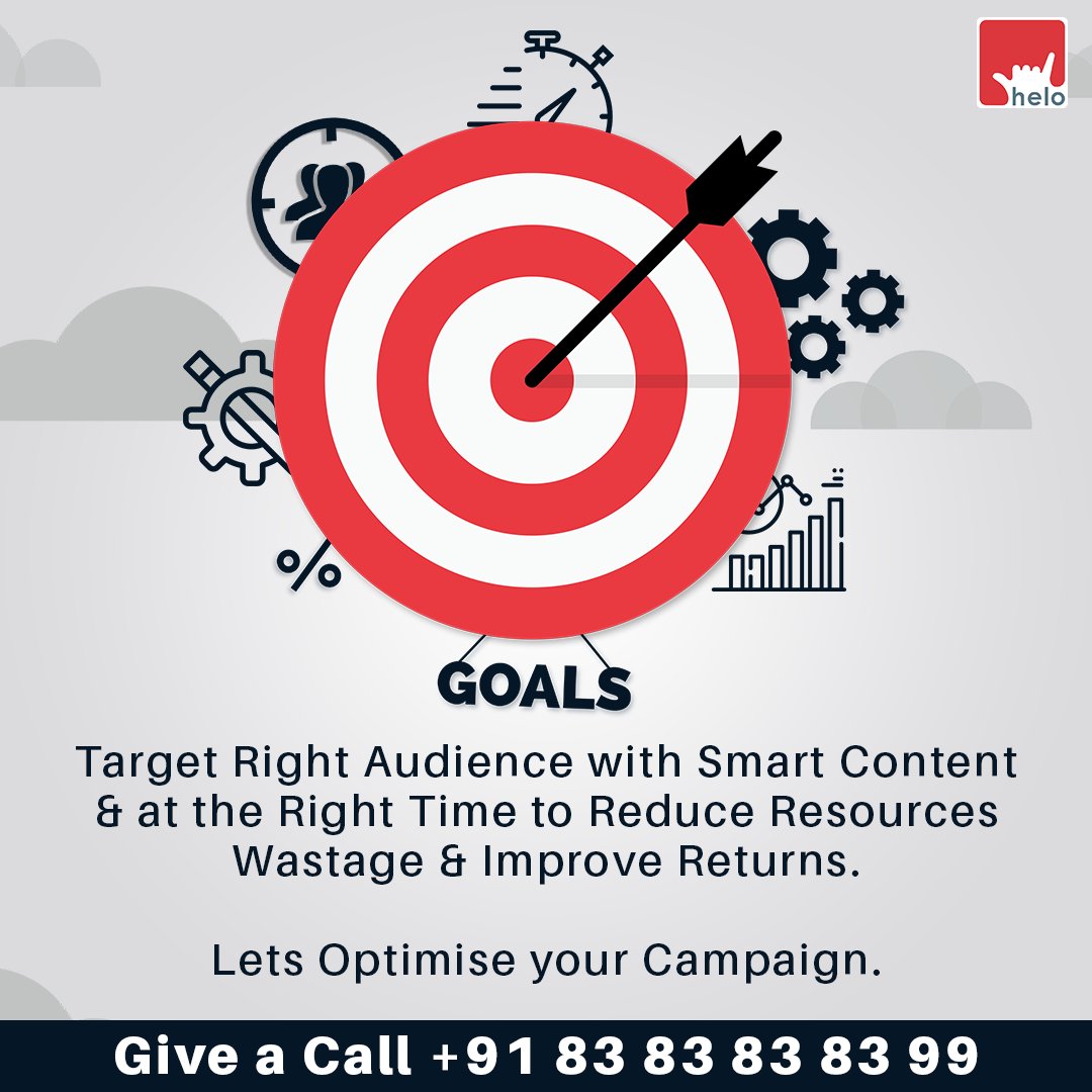 HeloMarketing's tweet photo. Optimise your campaign well to reach and convert well. Leverage these benefit of analytics to run a successful campaign: Smart Segmentation, Smart Journey, Content Optimisation, Send Time Optimisation, Connect with DND Customers. Schedule a demo: +91 83 83 83 83 99 https://t.co/T4WCIDDN6p