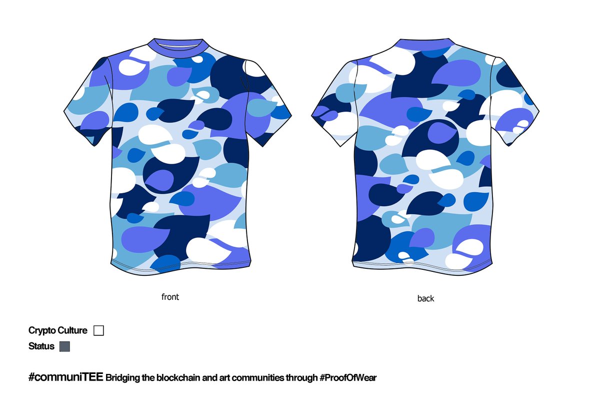 BKDF_nyc's tweet photo. Status OG Camo Tee #communiTEE @ethstatus @cryptoartsy https://t.co/8CmjhEWUJA