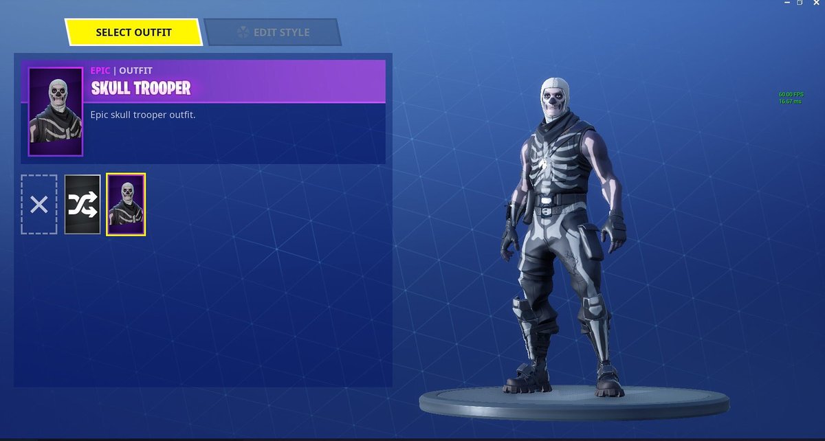 2cloudyInfinite's tweet photo. Who wants to buy
#Skulltrooperaccount #skulltrooperforsale #skulltrooper #ghoultrooper #ghoultrooper4sale #fortniteaccountsforsale #FortniteAccountTrade https://t.co/oCRFxUtR5W