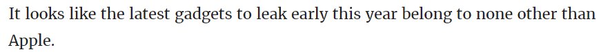 Has anyone at Gizmodo ever spoken out loud?