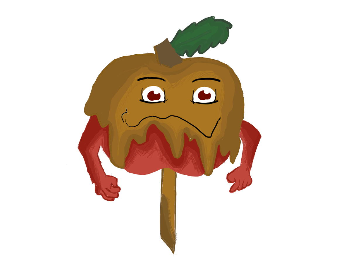 scarlightt's tweet photo. Drew "Caramelt Apple" for my game! #myfirstTweet https://t.co/eBKUYfeIM3
