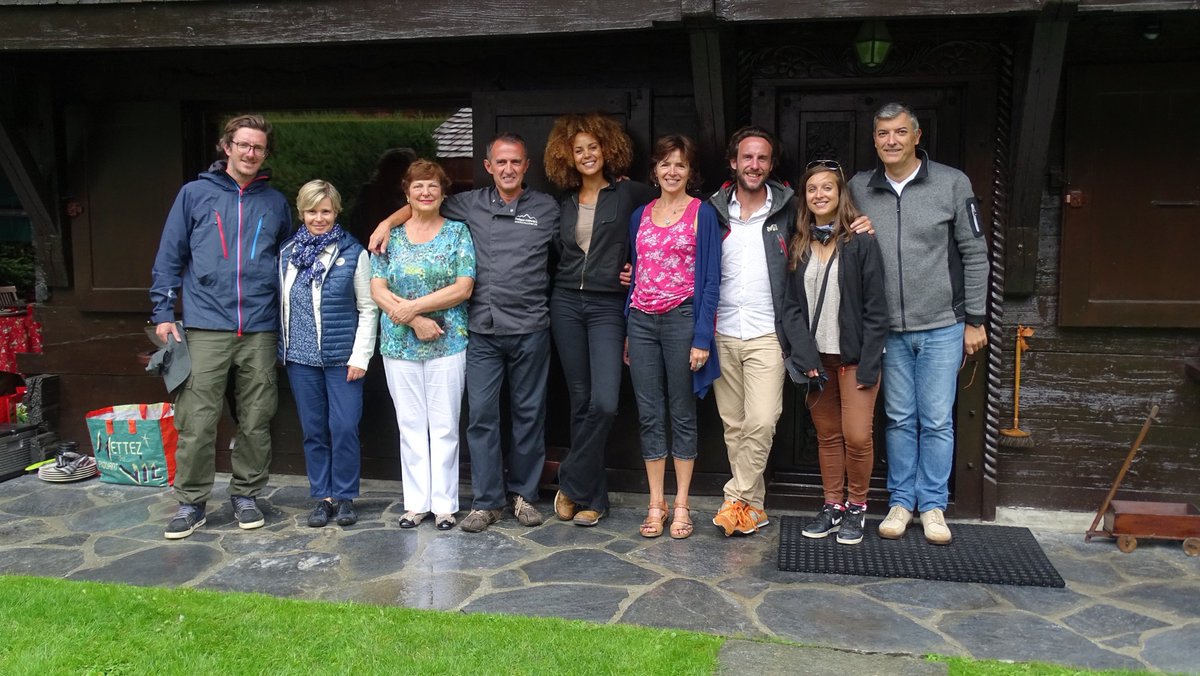 Callchef74's tweet image. Tournage ėmission ėchappėes belles à Chamonix,diffusėe le 20 octobre prochain sur France5