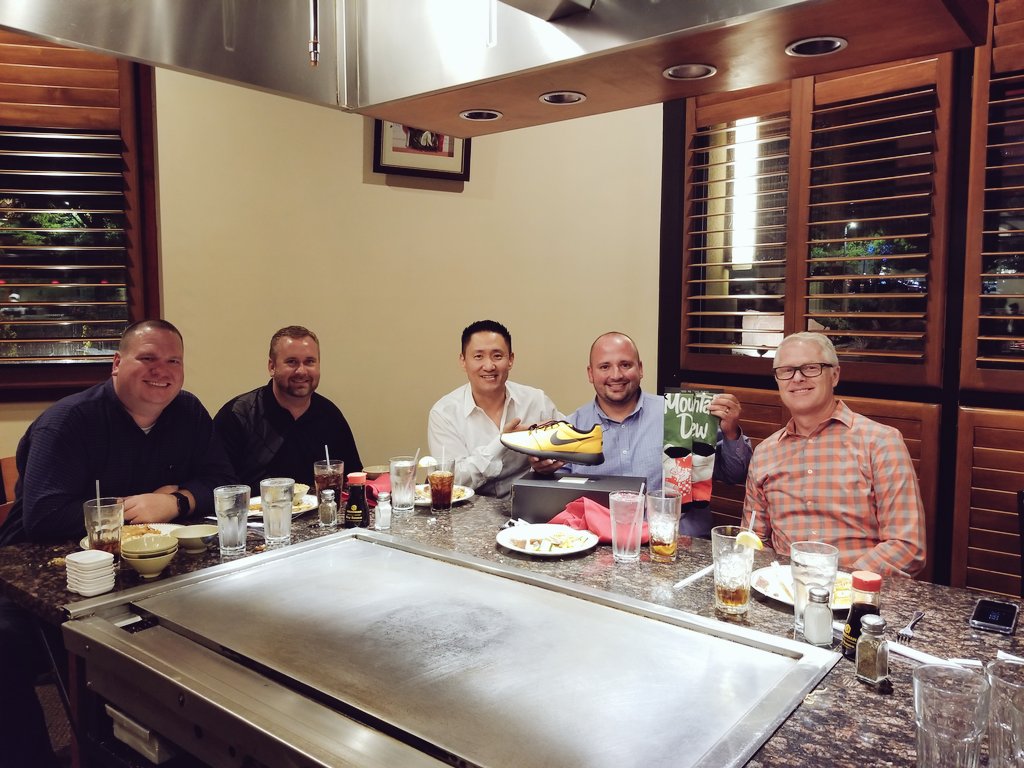 James Lee (@jamesleeww) on Twitter photo #Utah #WestJordan Got the privilidge to award <a href="/klaybingham/">Klay Bingham</a> the #SprintShoefie #WeAreNW His passion for the #SprintFam 💪Congrats to Matt the newly promoted DM for Utah North #Promotability 👍👍Nice Job Sarahi for knowing the Sprint Values #BOEWSFR @Sprint #Utah #WestJordan Got the privilidge to award <a href="/klaybingham/">Klay Bingham</a> the #SprintShoefie #WeAreNW His passion for the #SprintFam 💪Congrats to Matt the newly promoted DM for Utah North #Promotability 👍👍Nice Job Sarahi for knowing the Sprint Values #BOEWSFR @Sprint