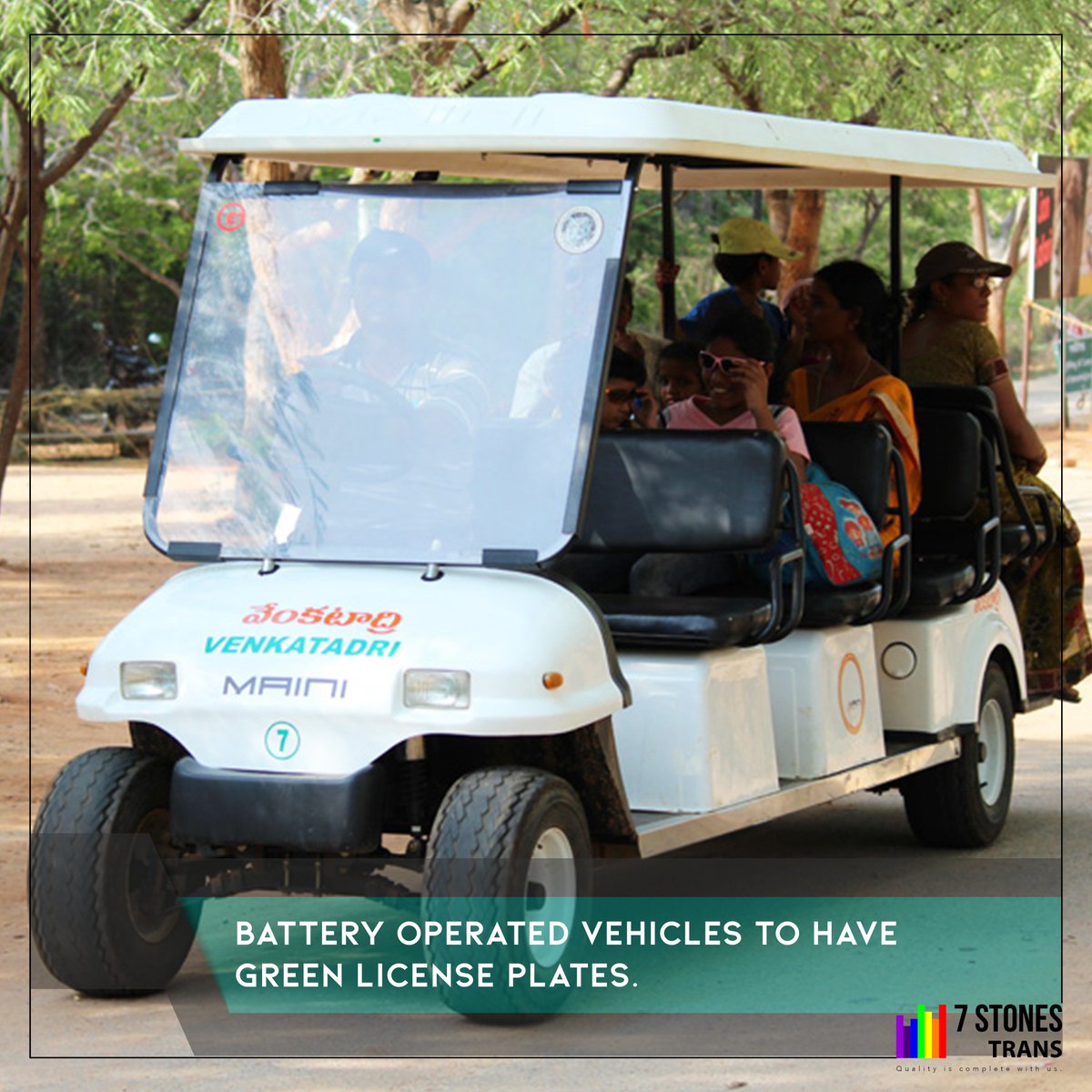 7StonesGroup's tweet image. All battery-operated vehicles will be exhibiting their registration mark in yellow on green background for transport vehicles and for other vehicles it would be white on green background. 
#7ST #Transportation #vehicle #batteryvehicles #registrationplates #batteryoperatedvehicle