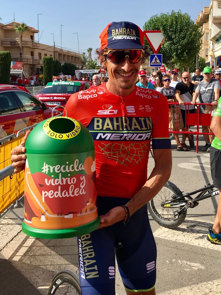 🇪🇸 #LaVuelta18 

⚠️ #Recycle Glass #Recicla Vidrio ♻️