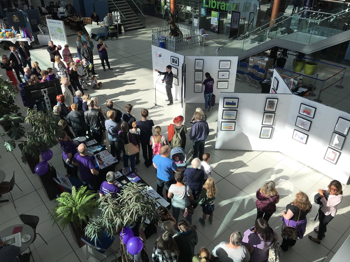 nelsonsjourney's tweet image. Our CEO @Sim0nWright was delighted to welcome everyone to our Life (without you) art exhibition taking place in the @TheForumNorwich until 4pm on Sunday #childgrief #lifewithoutyou