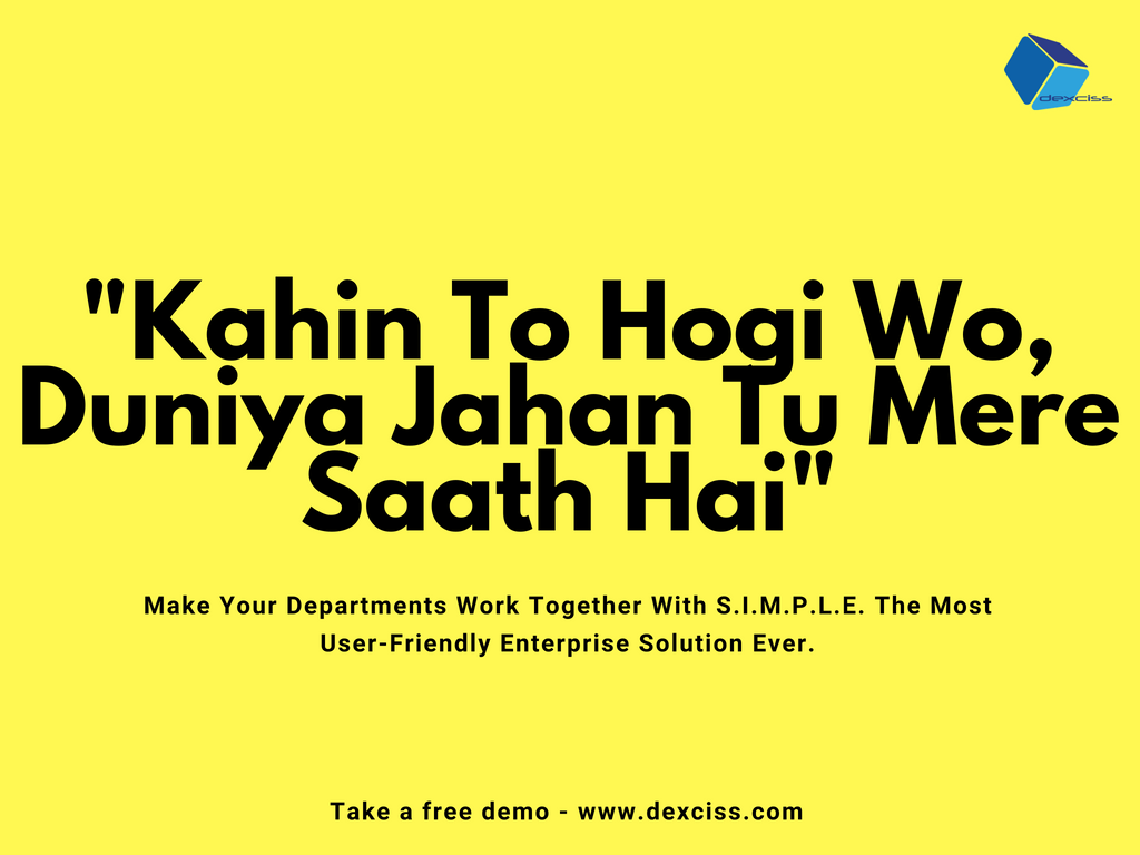 DexcissTech's tweet photo. Make your departments work together. Integrate your #business with #SIMPLE the most user-friendly #enterprisesolution ever. Learn more https://t.co/LRqdfnGS0Y https://t.co/uDGq54fcEA