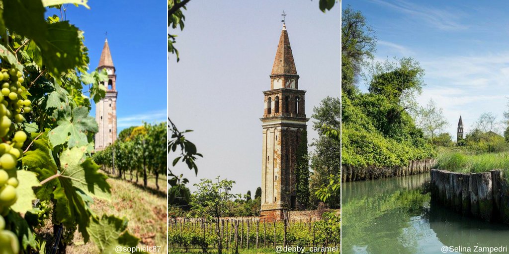 La più antica campana della laguna di #Venezia, risalente al 1318, si trova sull'antico campanile di Santa Caterina a #Mazzorbo. La campana, che ha compiuto 700 anni a giugno 2018, è una delle più antiche d’Europa e ancora oggi scandisce le ore della giornata. #detourism
