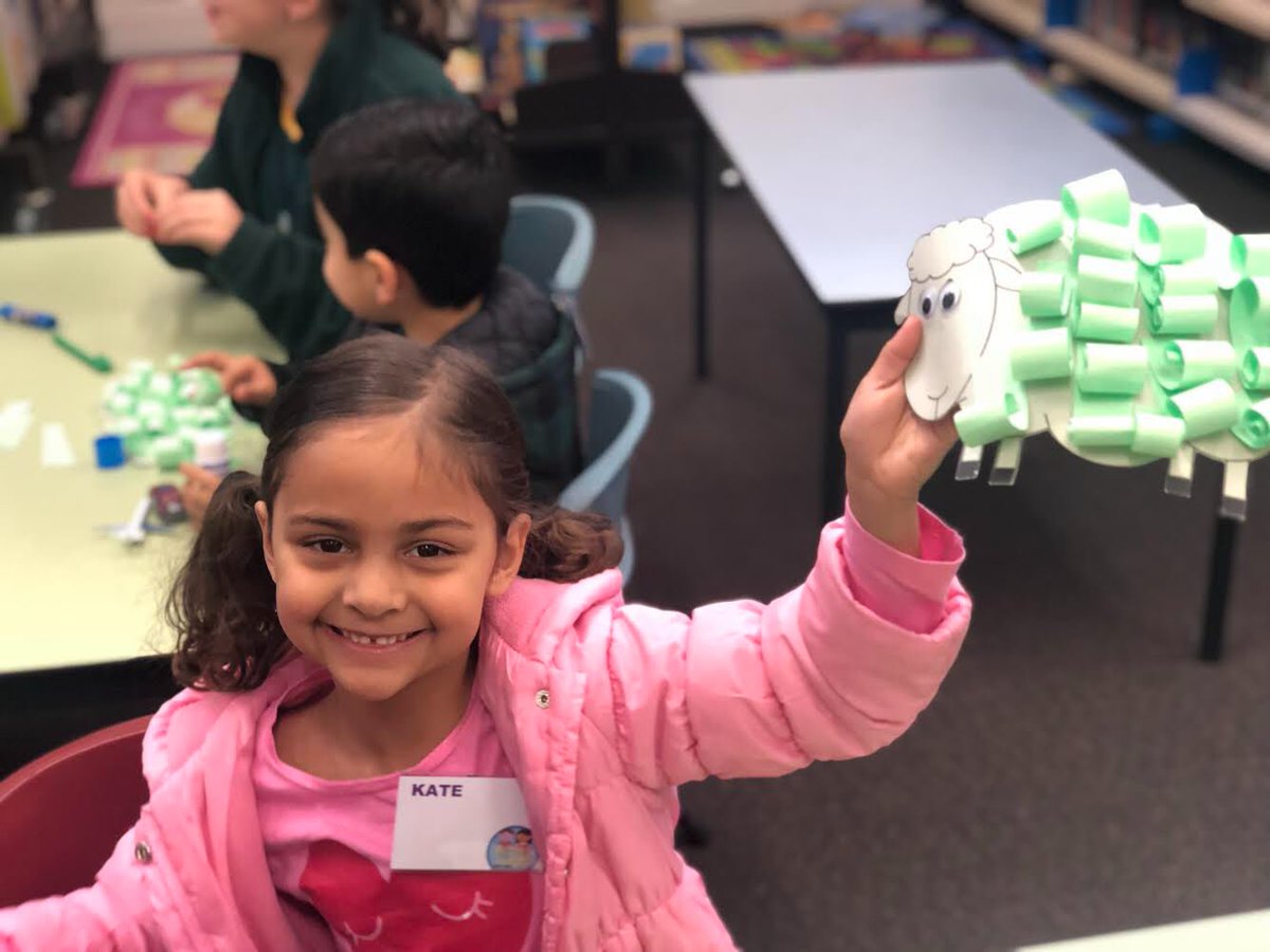 StBridgetsPS1's tweet photo. Another Prep Transition morning for 2019. Thank you Mrs P for helping us find the ‘Green Sheep’. Our new Preps also got to meet the Year 5 students who will be their Buddies next year. #prep #buddies #greensheep #transition #preptransition #orientation #memfox #judyhoracek https://t.co/MKgxclq5bR
