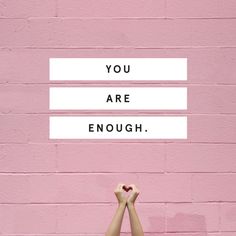 TrueLoveGroup's tweet image. you are #enough #QuoteOfTheDay #QuoteLife