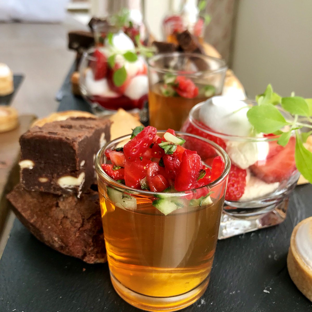 Land of Sticky Desserts, need we say more! #london #Oxfordshire #caterers #eventprofs #foodie #FridayFeeling #Friyay #desserts