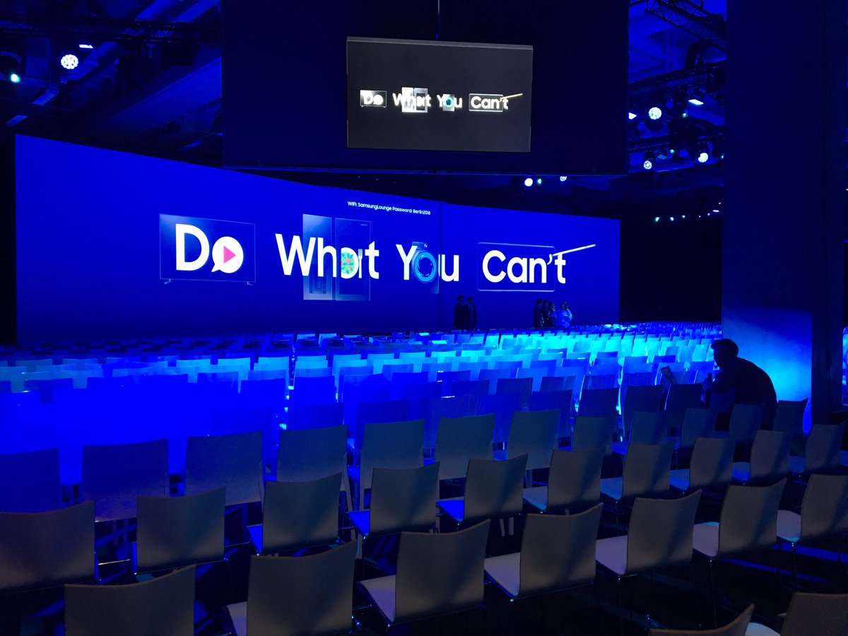 BenCFletcher's tweet image. Kicking it at #IFA2018 with @Samsung