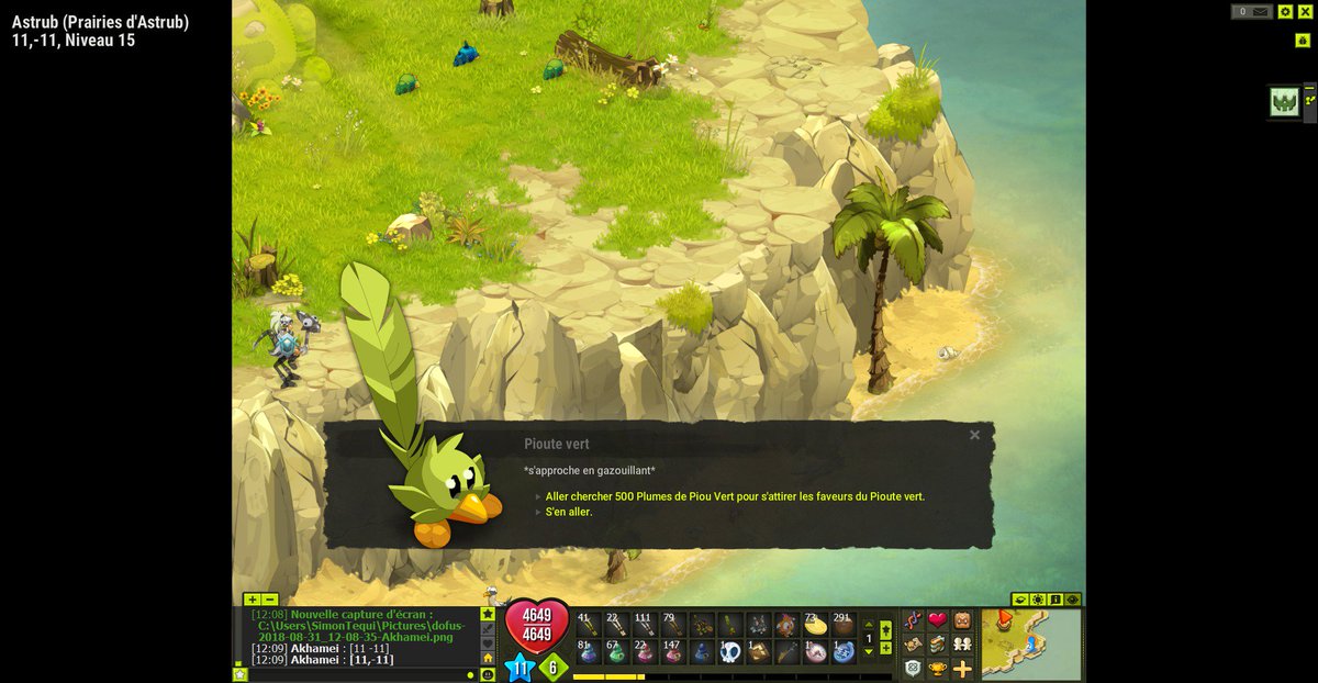 Partageons la position des familiers obtenables en jeu Forum DOFUS, le MMORPG stratégique.