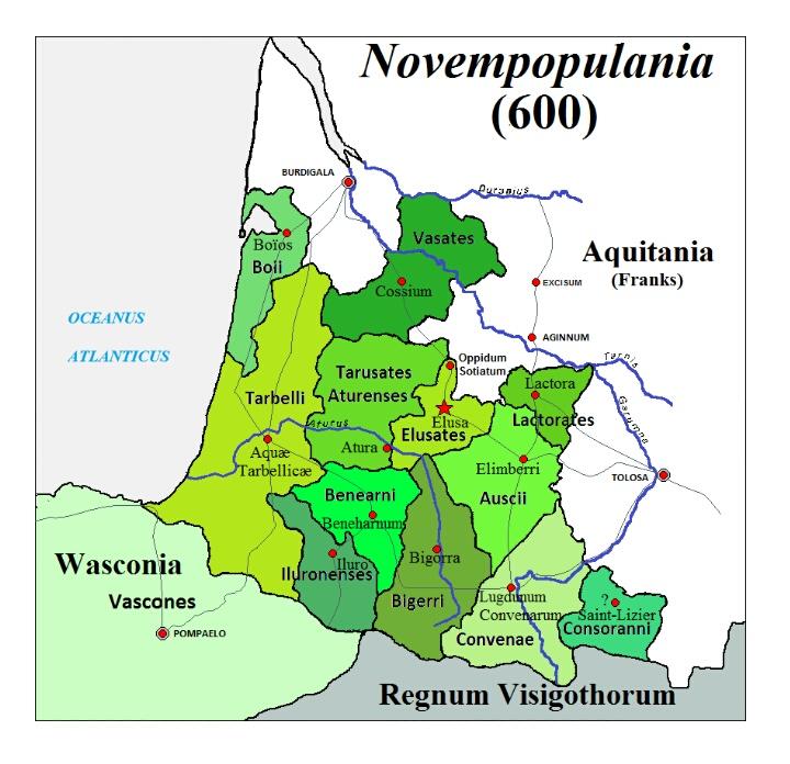 EcoloMEI's tweet photo. La Gascogne et ses gaulois réfractaires #vascons #auscii #ausques https://t.co/ssvi1d829f