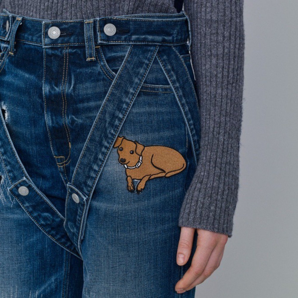 Fashion Press Gu キム ジョーンズのコラボコレクション第3弾が発売 犬モチーフのデニムパンツなど ウィメンズ編 T Co Nop33raovv