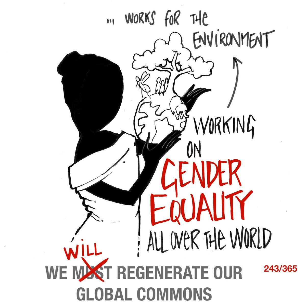 243/365 Gender equality #women &amp; the #environment wrld.bg/dJq530lr9C8