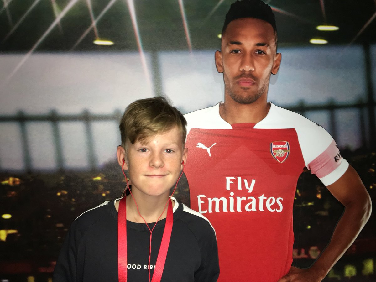 Sammen med et idol. #afcstadiumtour