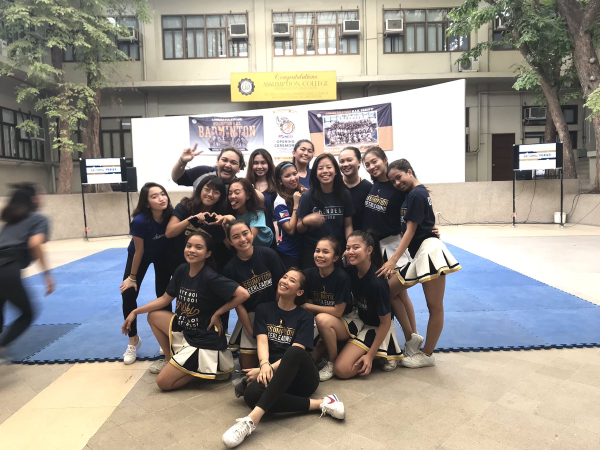 AssumptionPep's tweet photo. Pep Rally 💙 https://t.co/f0IEbCVJG1