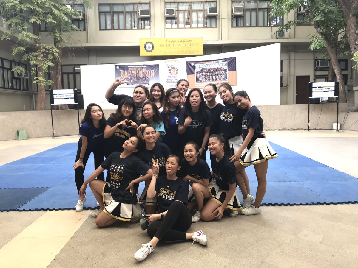 AssumptionPep's tweet photo. Pep Rally 💙 https://t.co/f0IEbCVJG1