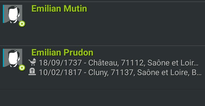 LDGenealogie's tweet photo. #1J1Prénom #Emilian
Vient du latin "aemulus" signifiant rival se fête le 12 Novembre.
2 Sosa ont porté ce prénom.
Emilian #PRUDON et Emilian #MUTIN tous deux sur le département de la @saoneetloire. https://t.co/d7xyTCP0yc