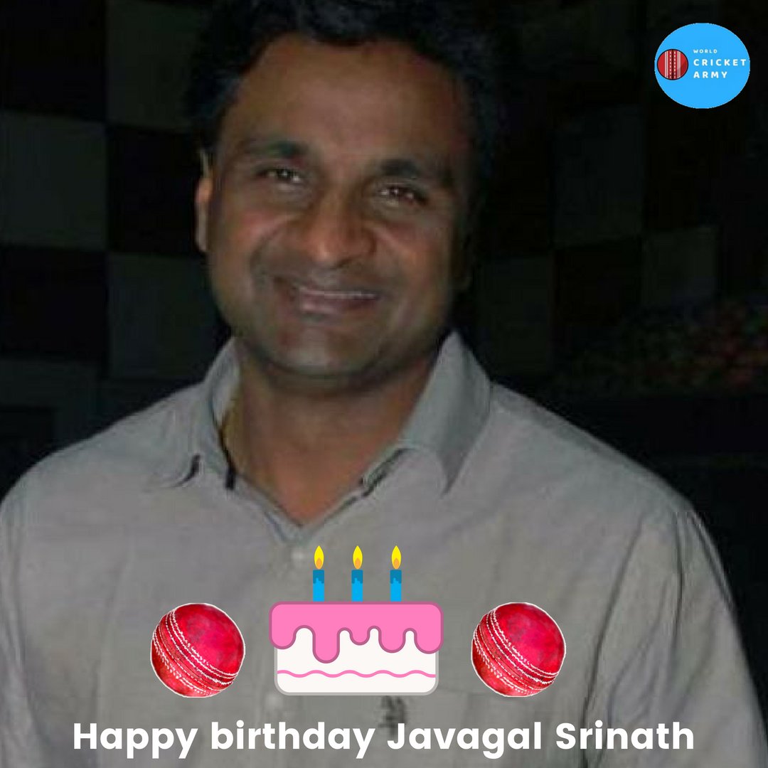 Happy birthday Javagal Srinath!     