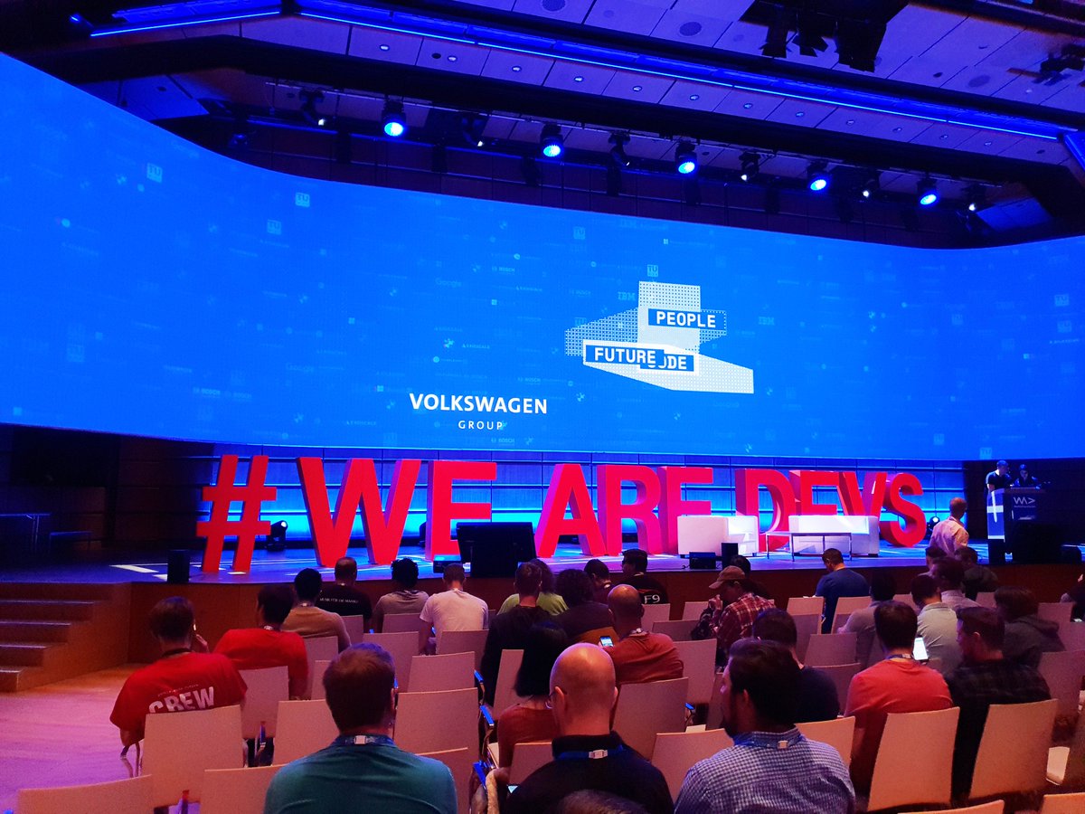 FSDweb's tweet image. WeAreDevelopers World Congress 2018 Vienna #WeAreDevs18 #Vienna #fSD