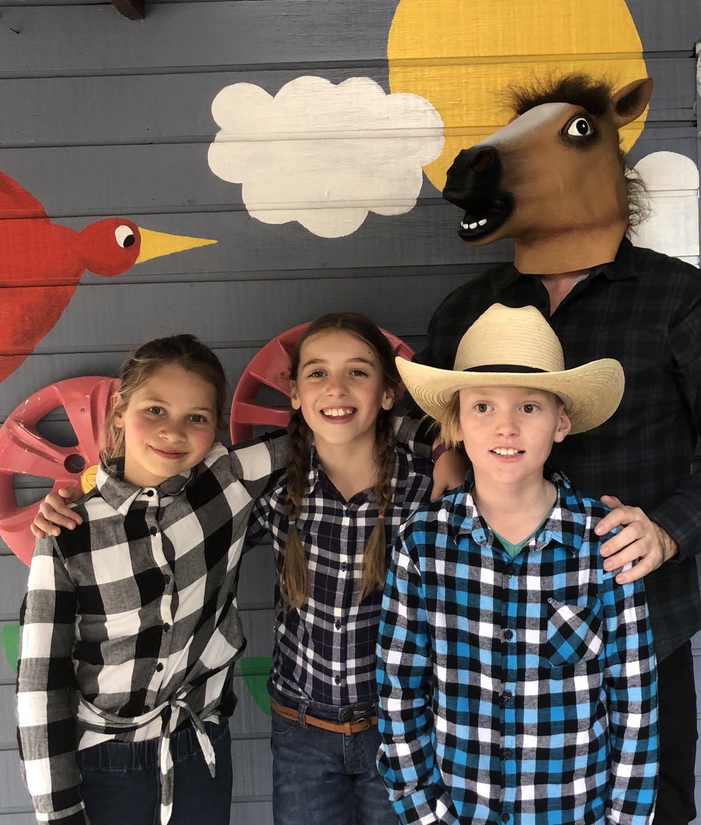 Mike_Newcombe71's tweet photo. No horsing around @SackvilleStPS as we “Buy a bale” for our farmers. Our awesome school community is always ready to raise money for a great cause. @_iEndo @LynneIrvine14 https://t.co/LKOdMDANFs