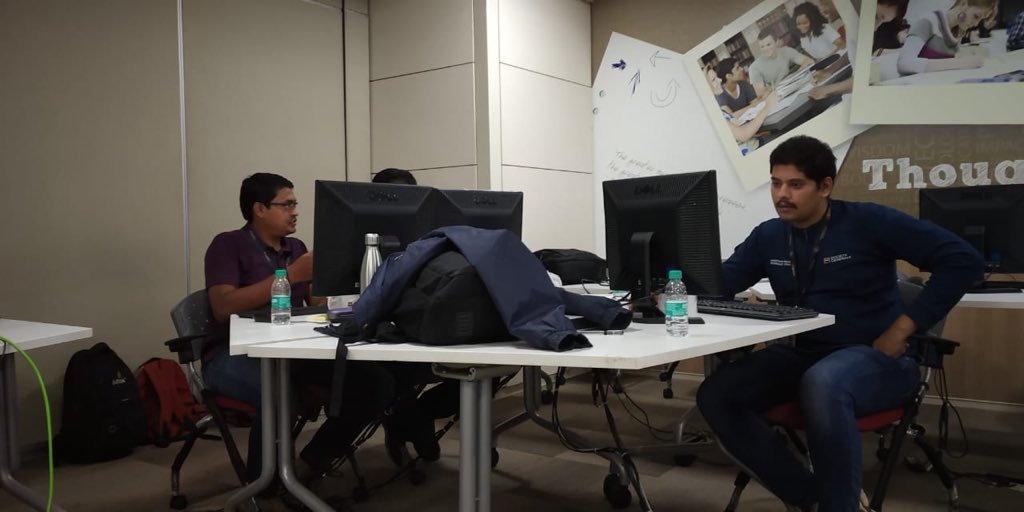 #Fccletshack2018 <a href="/Giriguevara/">Giri A</a> <a href="/BathijaMahesh/">Mahesh Bathija</a> <a href="/KuriakoseSaina/">Saina Kuriakose</a> <a href="/JasminIgnatius/">JASMIN</a> <a href="/RanjeetSanthak1/">Ranjeet Santhakumar</a> <a href="/bahl_akash/">Akash Bahl</a> <a href="/KVisweswaran/">Krishna Visweswaran</a>