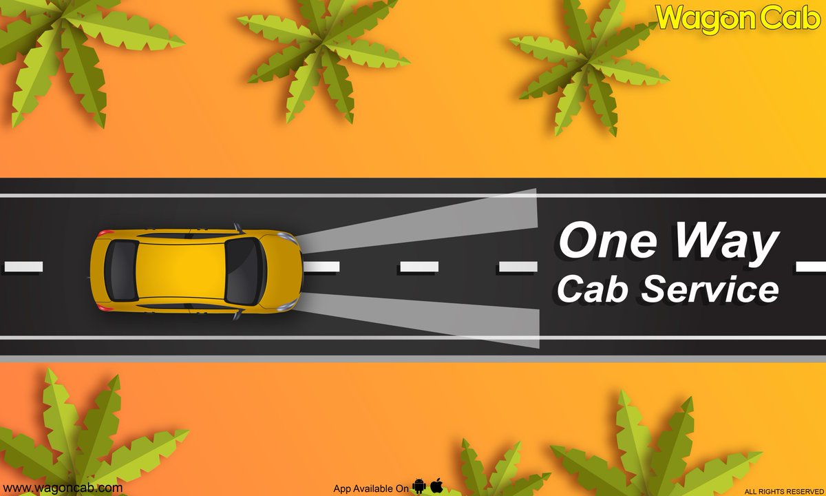CabWagon's tweet photo. Wagon Cab is offering one way cab service in 1000 Plus locations. Which city is yours ? To book, call now on +91-7862033033 or download the app from Play Store or App Store.
#OneWayCabs #CabService #GurgaonStartUp #WeekendDiaries #WeekendFun https://t.co/qupcQHqY7s
