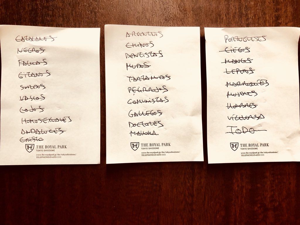 josecorbacho's tweet photo. No hay nada como tomar un poco de distancia para ver con más claridad las cosas.
Desde Japón veo mucho más claro el tema de los “límites del humor” y además me está sirviendo de gran ayuda para un nuevo monólogo.
Si me he dejado algo, ayudadme por favor. https://t.co/bcYLdH8dl3