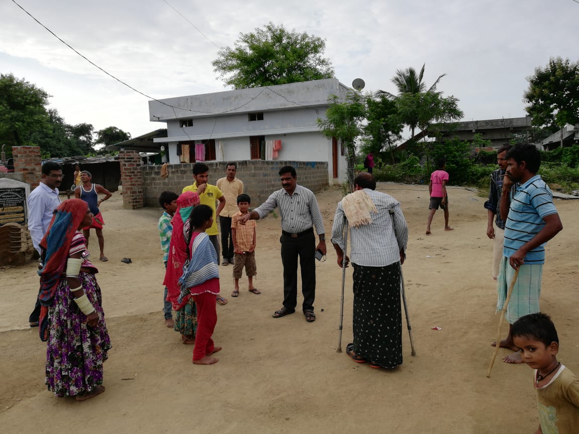 IHHLs Construction verification at chokla thanda, Bakkaripla thanda maripeda mandal with Mandal Spl officer Suryanarayana, eoprd, APM, Apo were attended. #ZSBP #TSSBM #ODF #MHBD