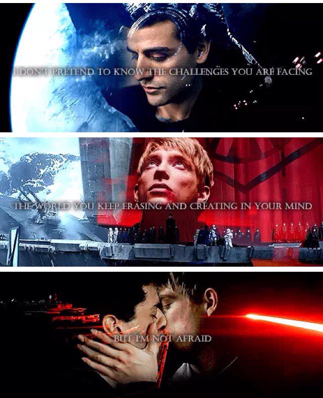 #gingerpilot #StarWars #poedameron #armitagehux #hux #xwing #StarWarsEpisodeIX #lovehate #firstorder